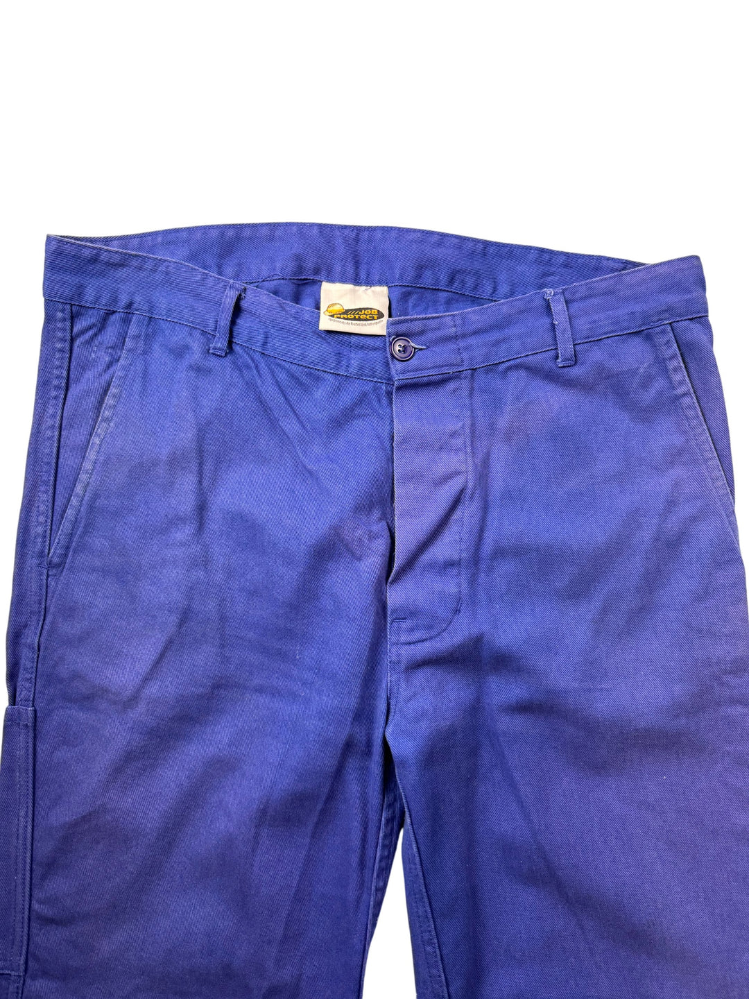 Job Protect Blue Workwear Trousers -W36 L30 - Think Vintage