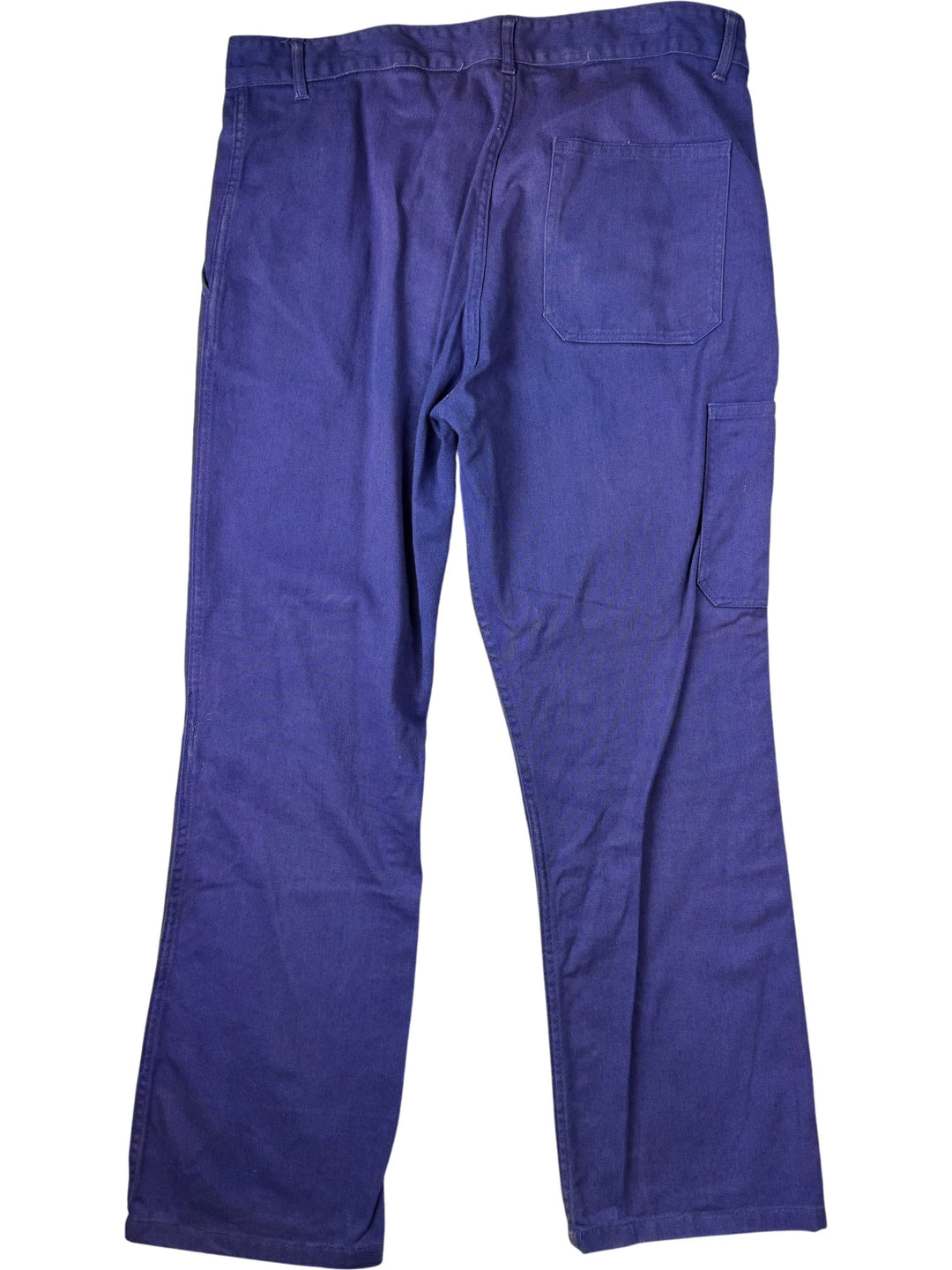 Job Protect Blue Workwear Trousers -W36 L30 - Think Vintage