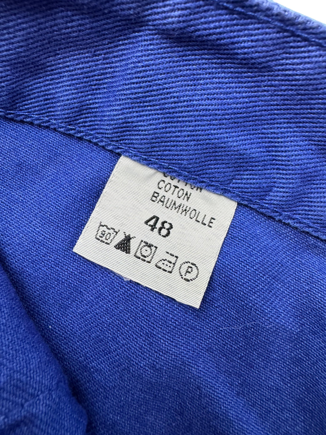 Job Protect Blue Workwear Trousers -W36 L30 - Think Vintage Online Ltd