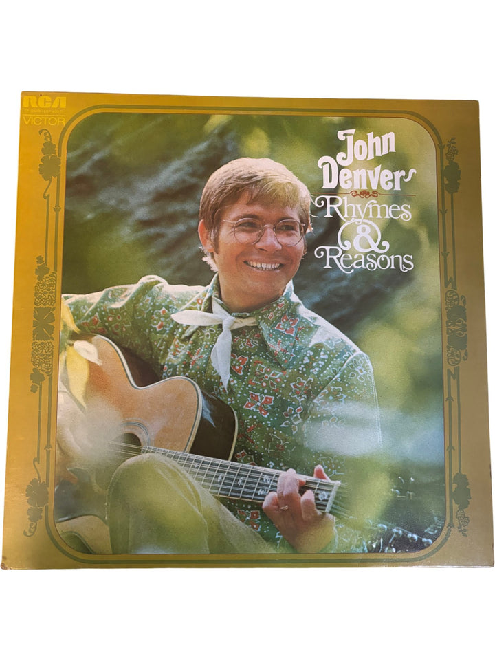 John Denver Rhymes And Reasons Vinyl Record - Good - Think Vintage ltd
