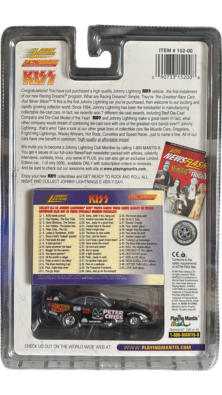 Johnny Lightning KISS Die-Cast Car 1997 Collectible