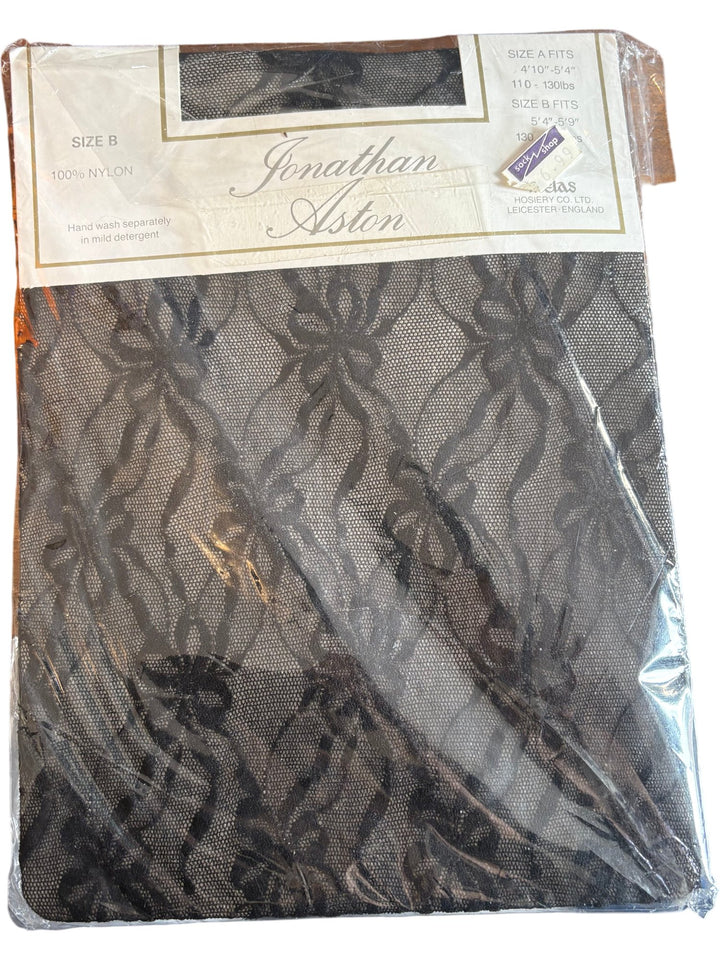 Jonathan Aston Romance Lace Pantyhose - Think Vintage ltd