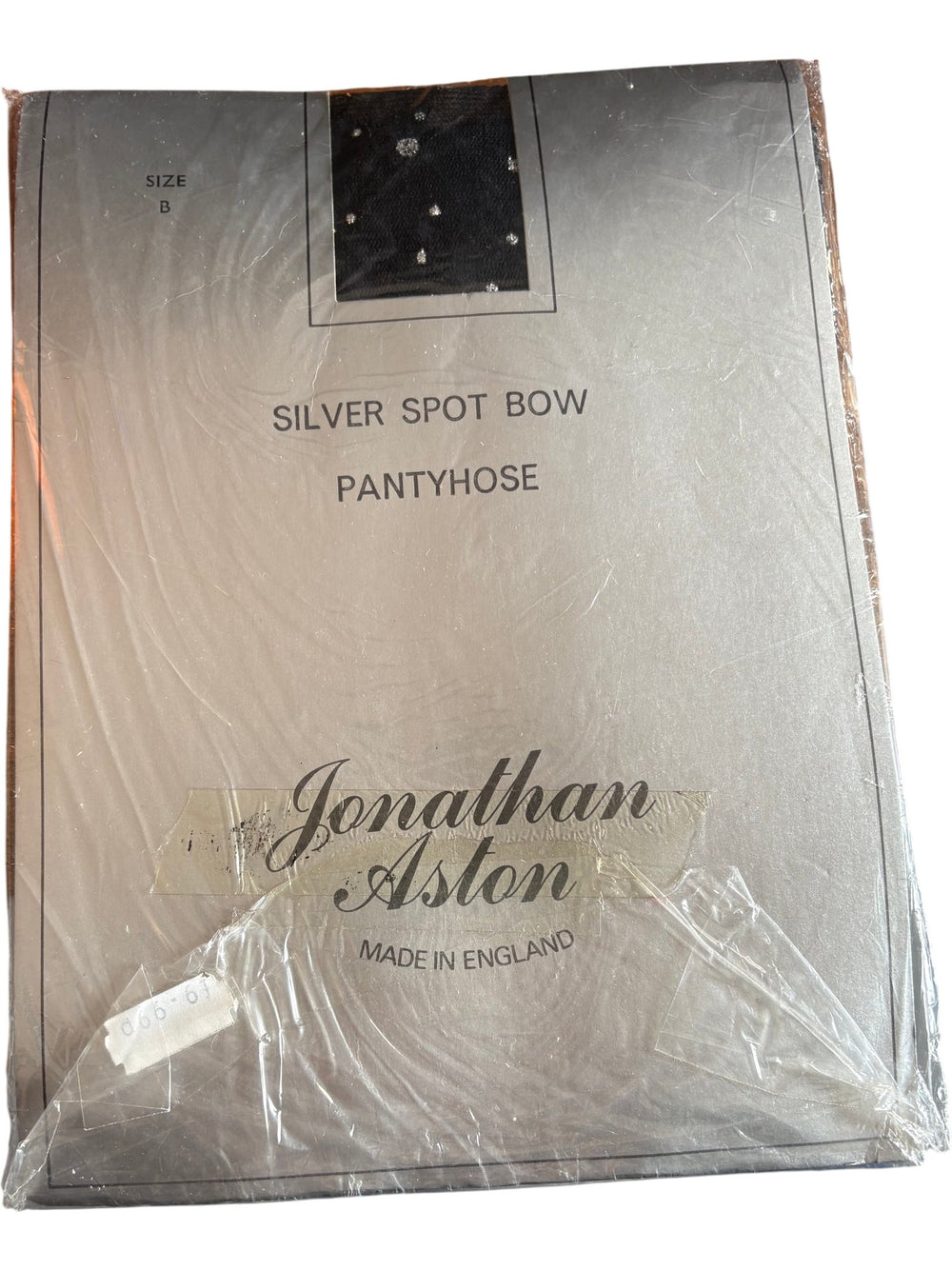 Jonathan Aston Silver Spot Bow Pantyhose - Think Vintage ltd
