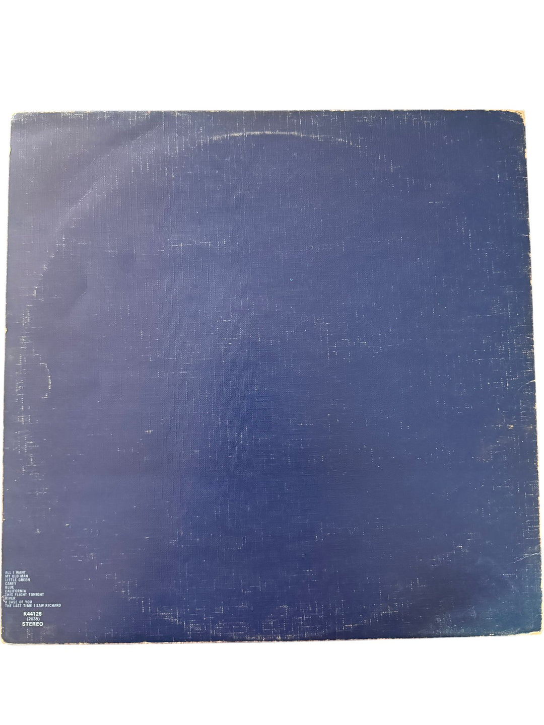 Joni Mitchell Blue LP Record - Fair - Think Vintage ltd