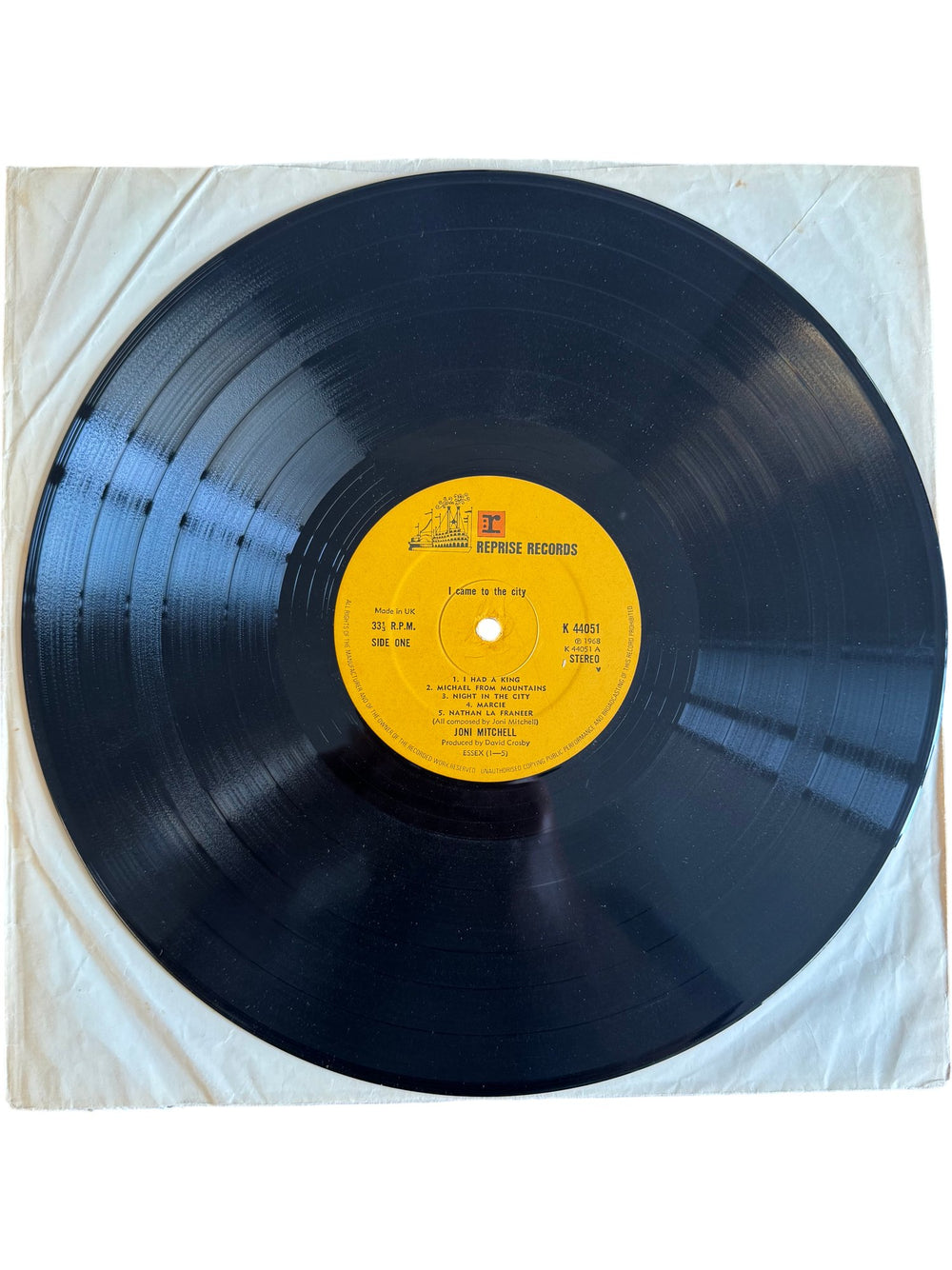 Joni Mitchell Reprise Records LP - Good - Think Vintage ltd