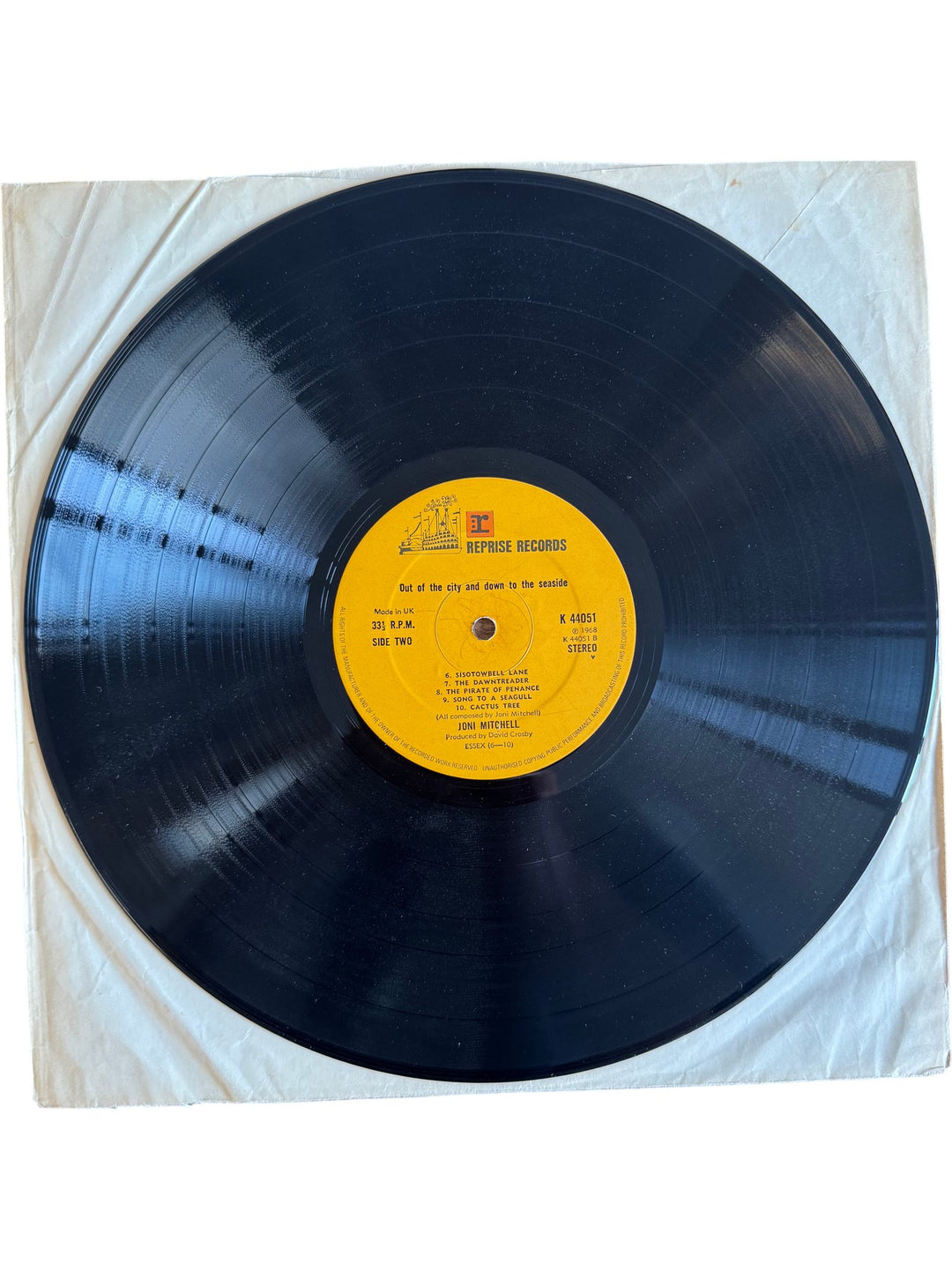 Joni Mitchell Reprise Records LP - Good - Think Vintage ltd