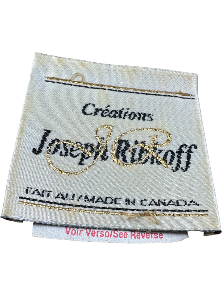 Joseph Ribkoff Brown Crinkle Patterned Jacket - XL - Think Vintage ltd