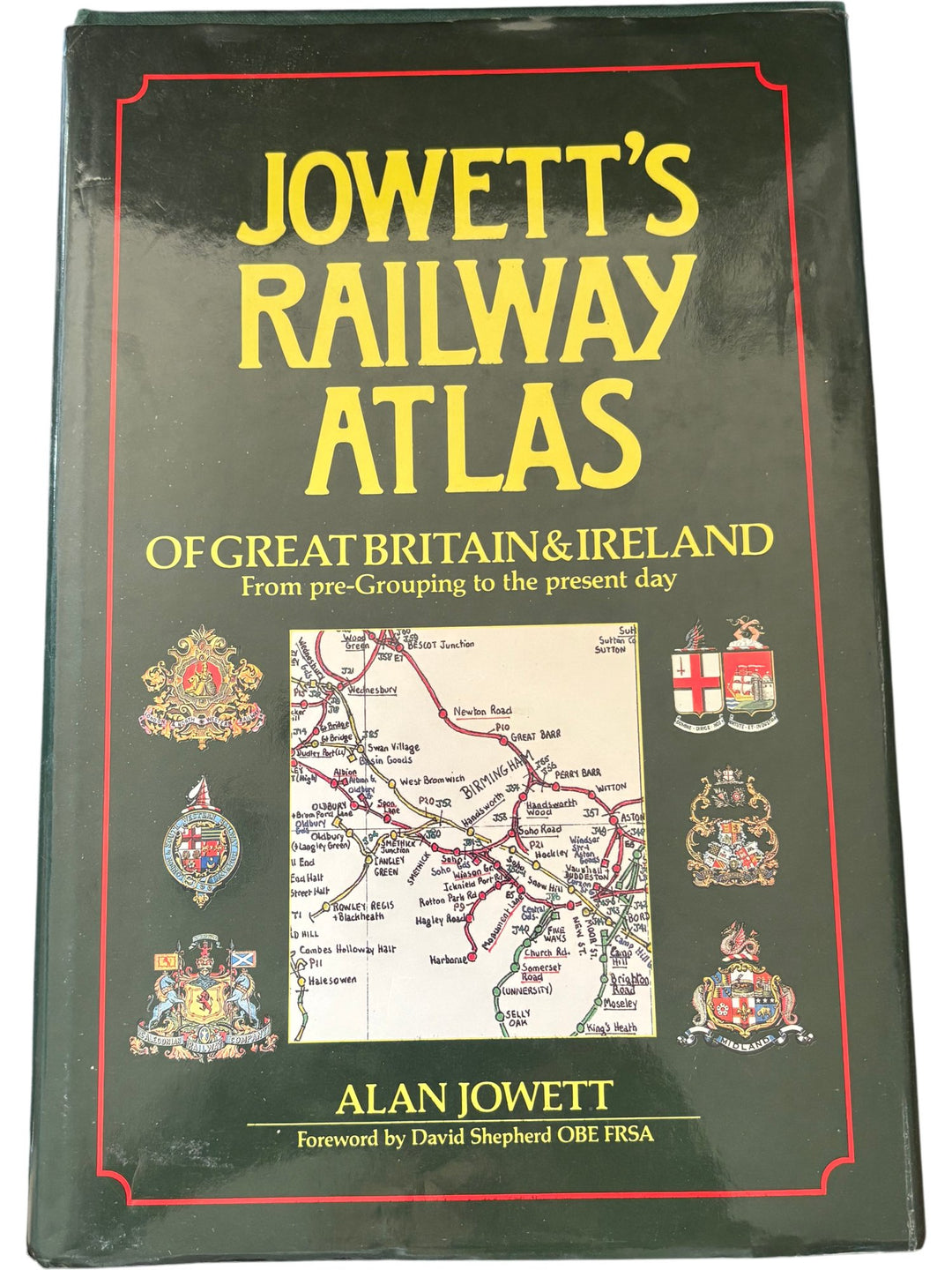 Jowett's Railway Atlas of Great Britain & Ireland - Think Vintage ltd