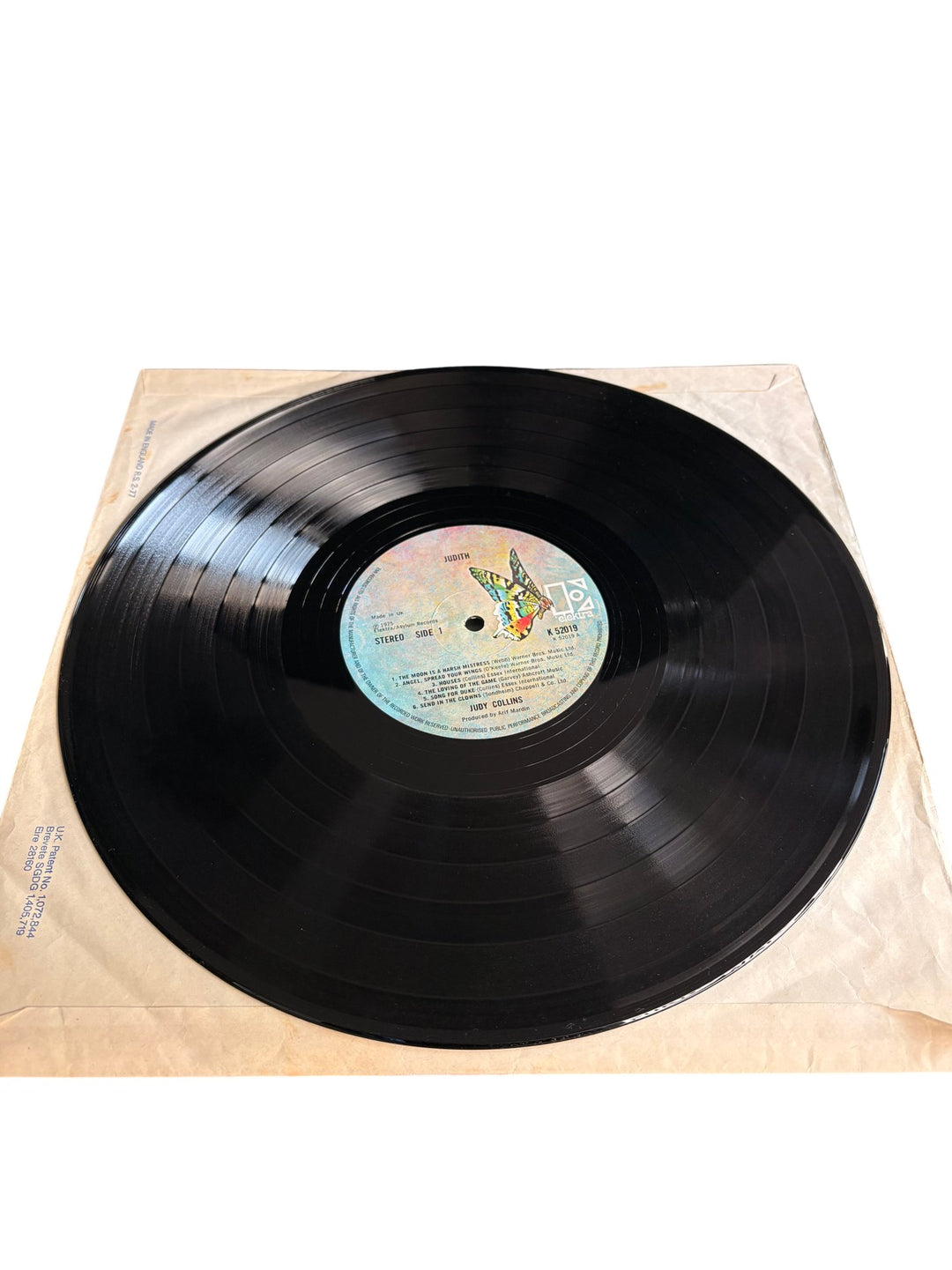 Judith Collins LP Record - Good - Think Vintage ltd