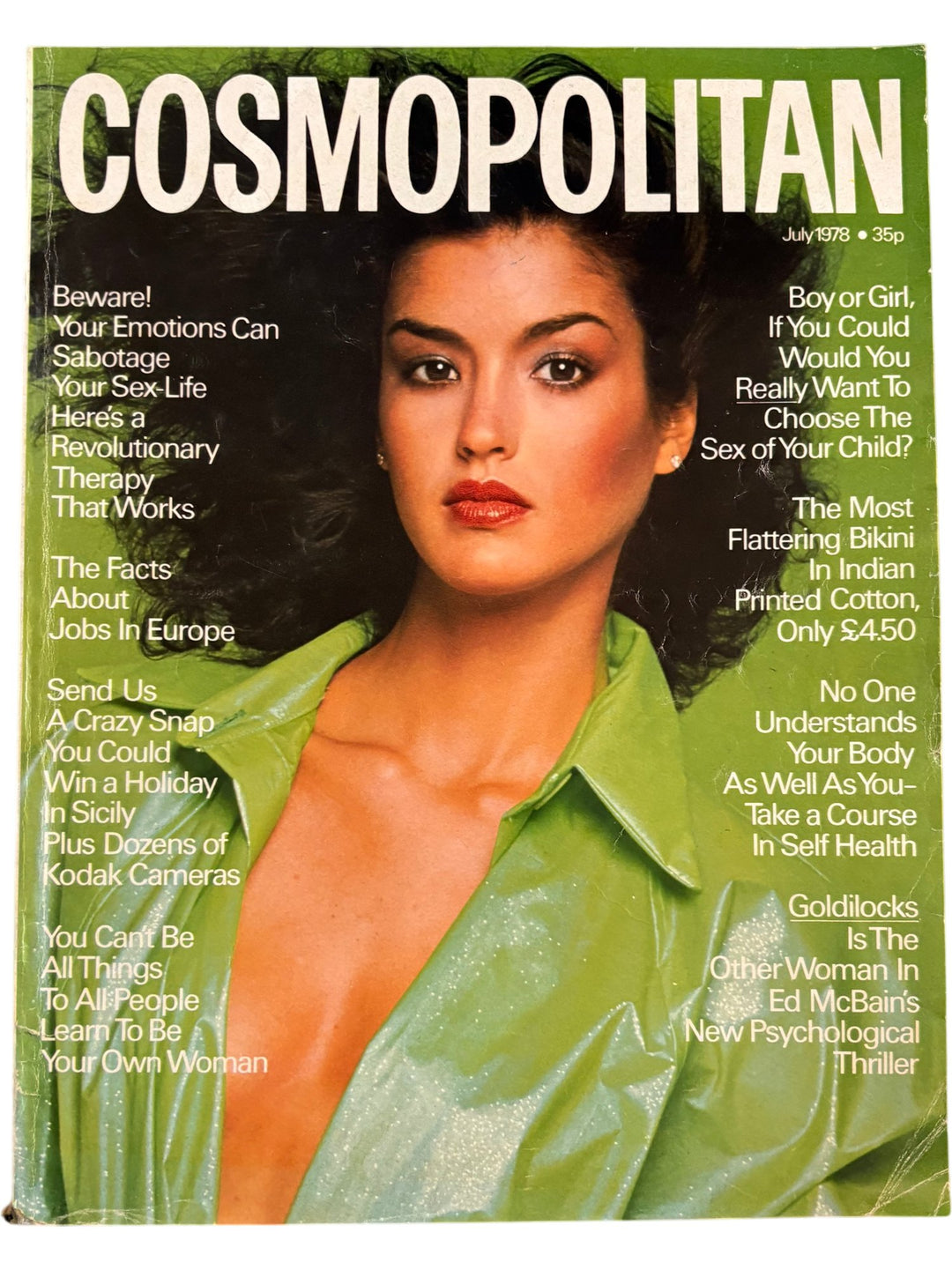 July 1978 Cosmopolitan Magazine - Think Vintage ltd