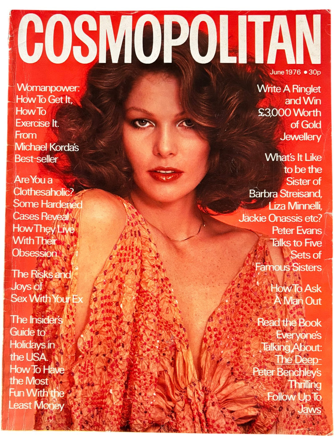 June 1976 Cosmopolitan Magazine - Think Vintage ltd