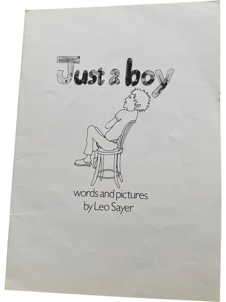 Just A Boy Leo Sayer Vinyl Record - Fair - Think Vintage ltd