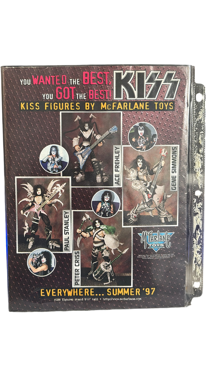 KISS Official 1996 1997 Reunion Tour Magazine With Posters - Think Vintage Online Ltd
