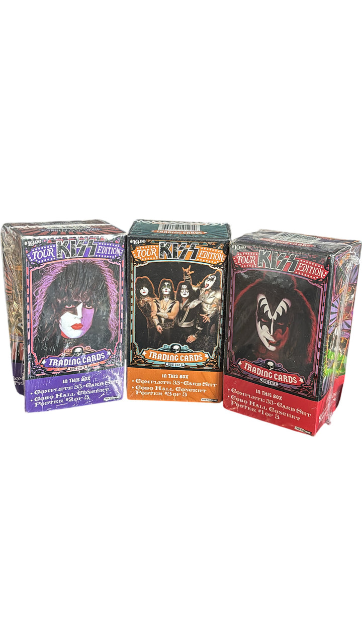 KISS Tour Edition Trading Card Set Complete 33-Card Box Sealed New UK - Think Vintage