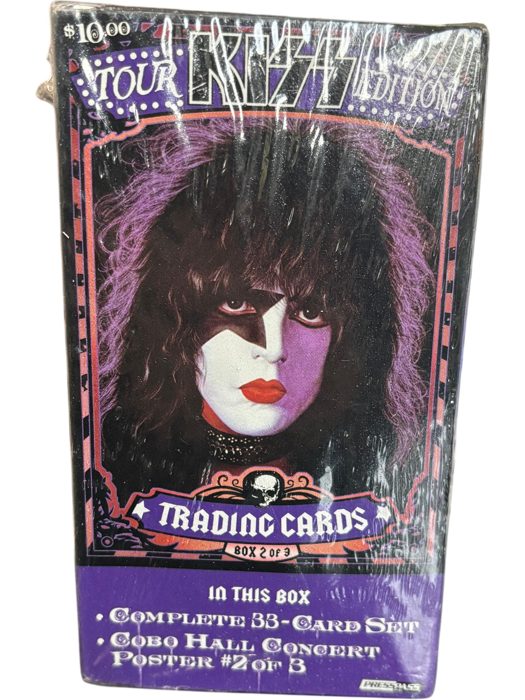 KISS Tour Edition Trading Card Set Complete 33-Card Box Sealed New UK - Think Vintage