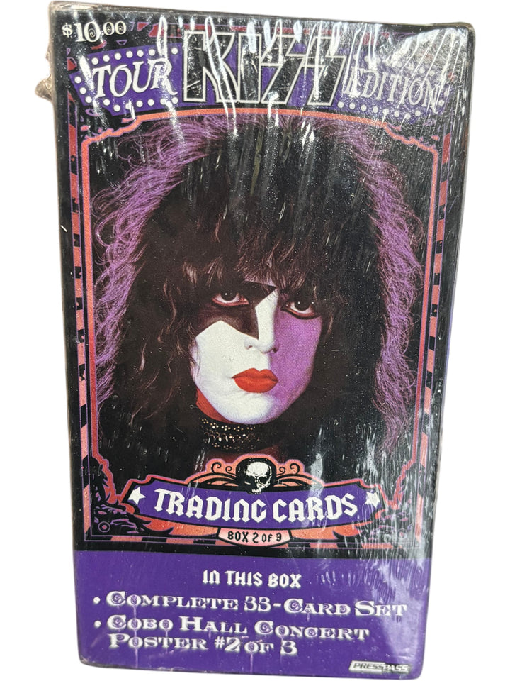 KISS Tour Edition Trading Card Set Complete 33-Card Box Sealed New UK - Think Vintage