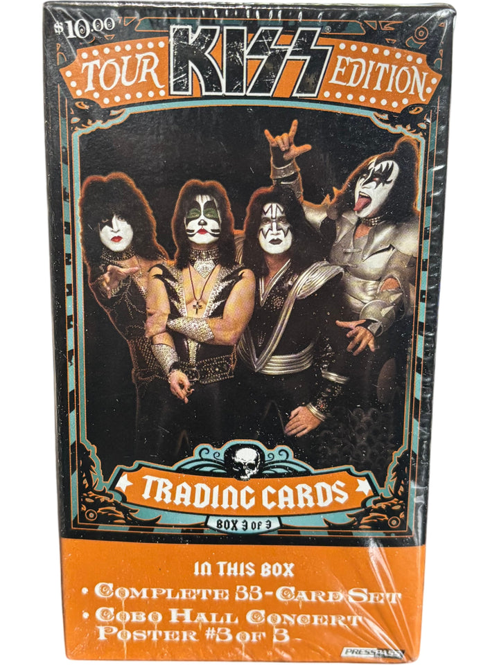 KISS Tour Edition Trading Card Set Complete 33-Card Box Sealed New UK - Think Vintage