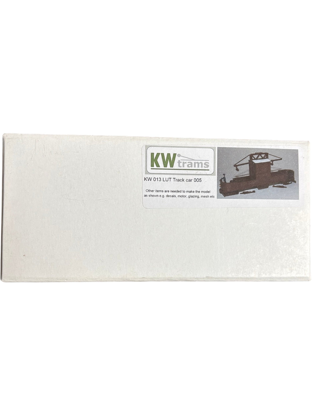 KW Trams  KW 013 LUT Track Car 005 - Think Vintage Online Ltd