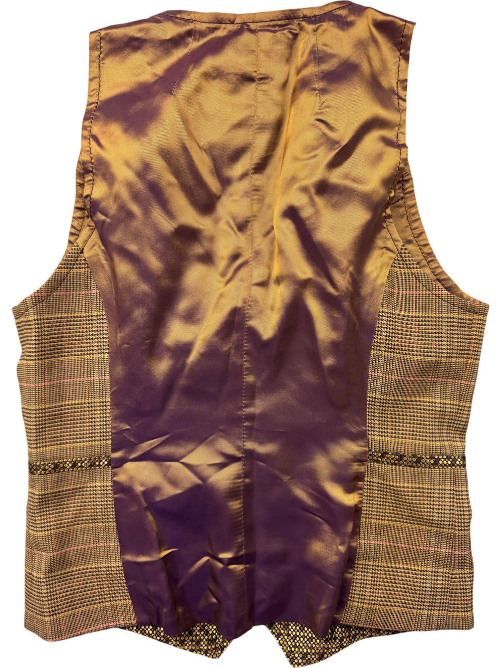 Karen Millen Checkered Waistcoat - S - Think Vintage ltd