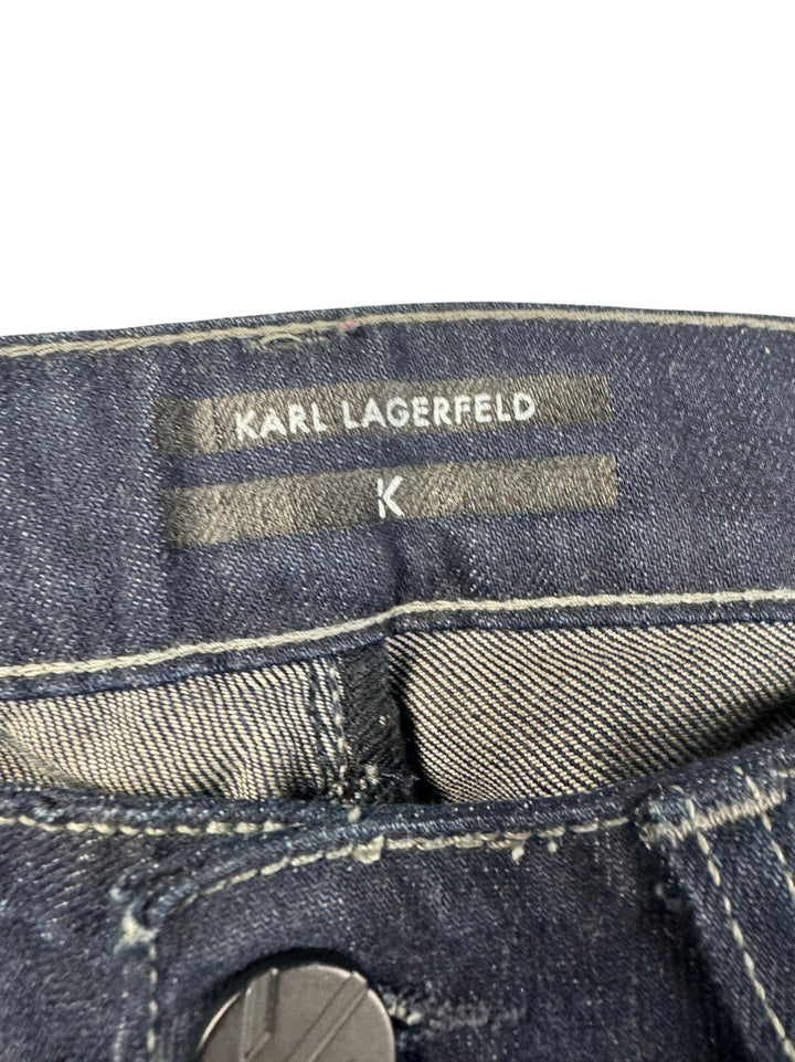 Karl Lagerfeld Dark Wash Denim Jeans - M - Think Vintage ltd