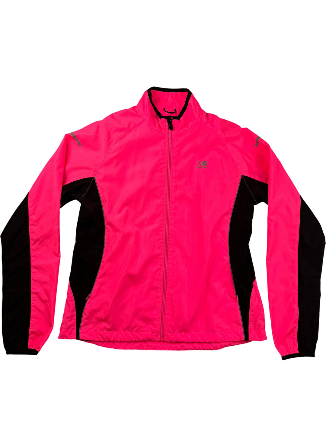 Karrimor Pink Black Running Jacket - M - Think Vintage ltd