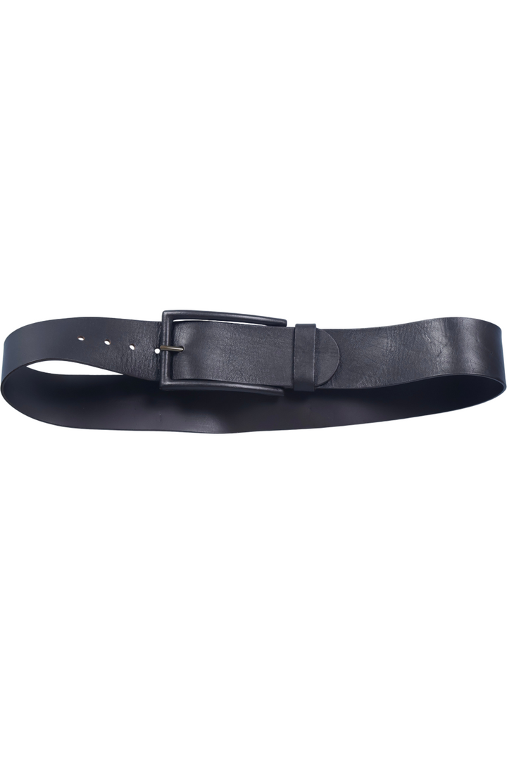 Kenneth Cole Leather Belt 70s Style - Think Vintage