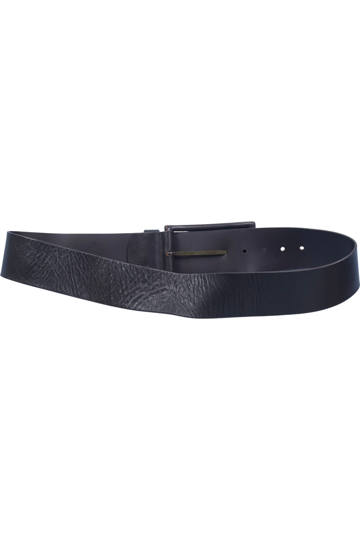 Kenneth Cole Leather Belt 70s Style - Think Vintage