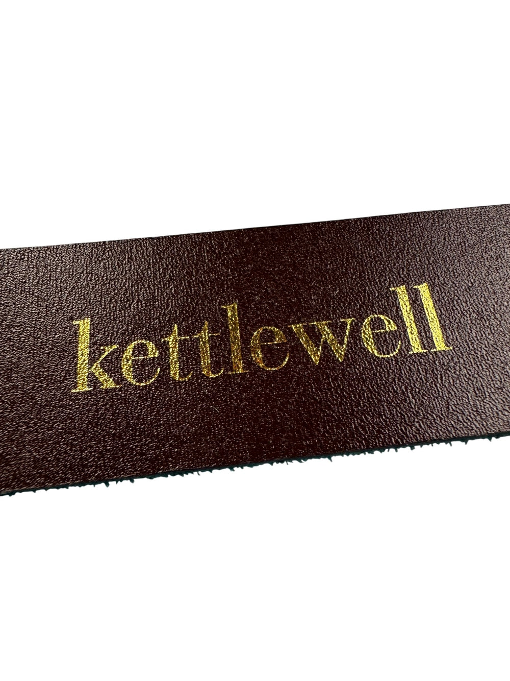 Kettlewell Leather Belt - Think Vintage ltd