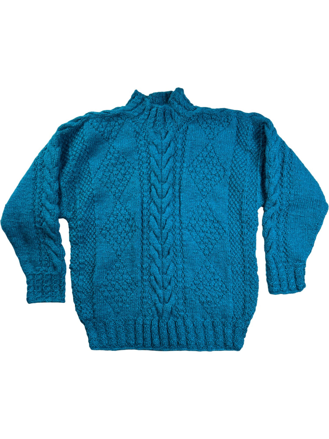 Kim Beshwar Pure Wool Sweater - L - Think Vintage ltd