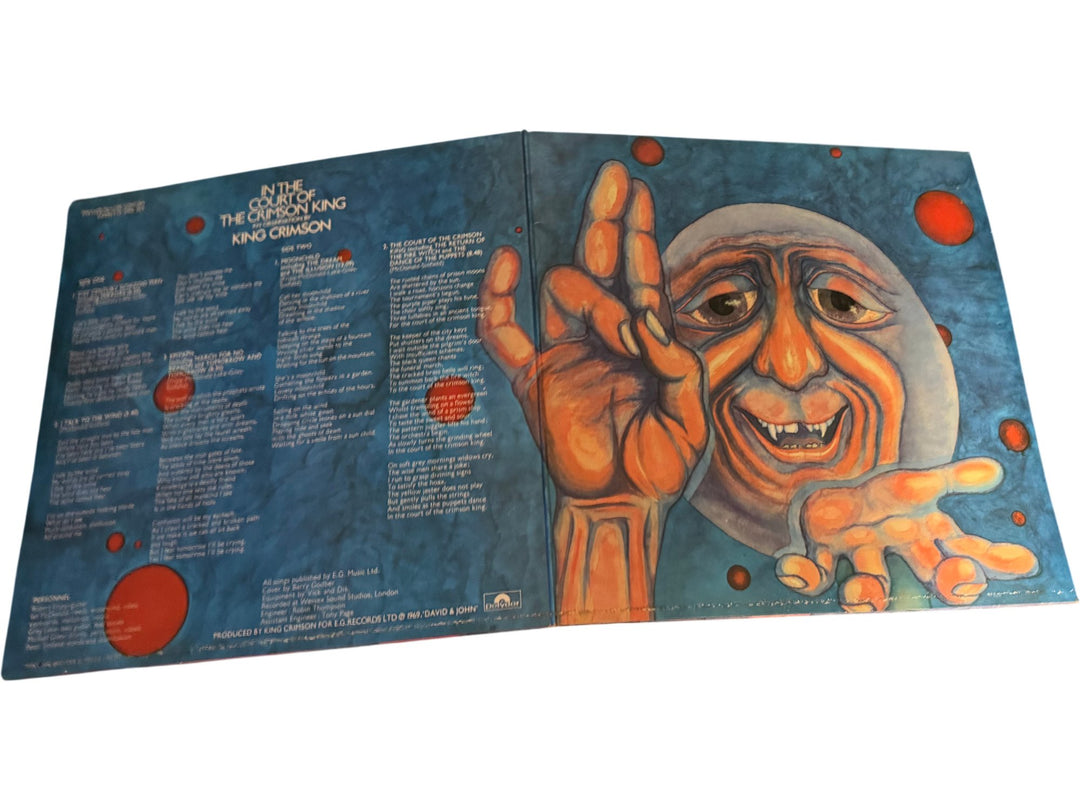 King Crimson Album 'In The Court Of The Crimson King' - Good - Think Vintage ltd