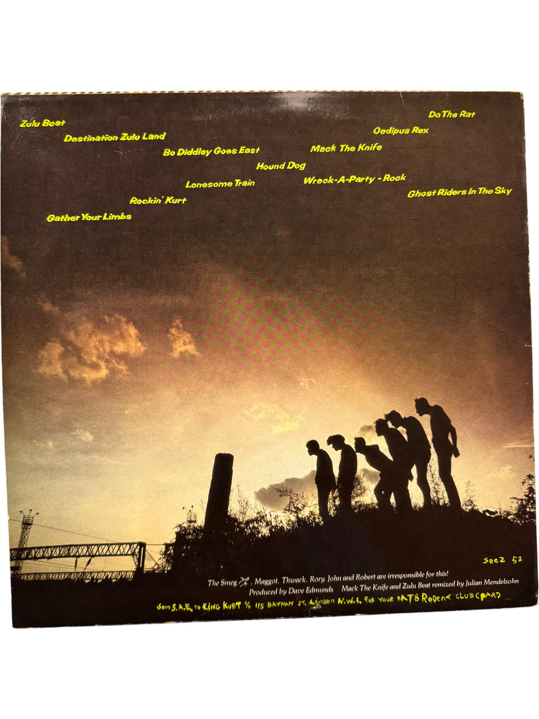 King Kurt Ooh Wallah Wallah Vinyl - Think Vintage ltd