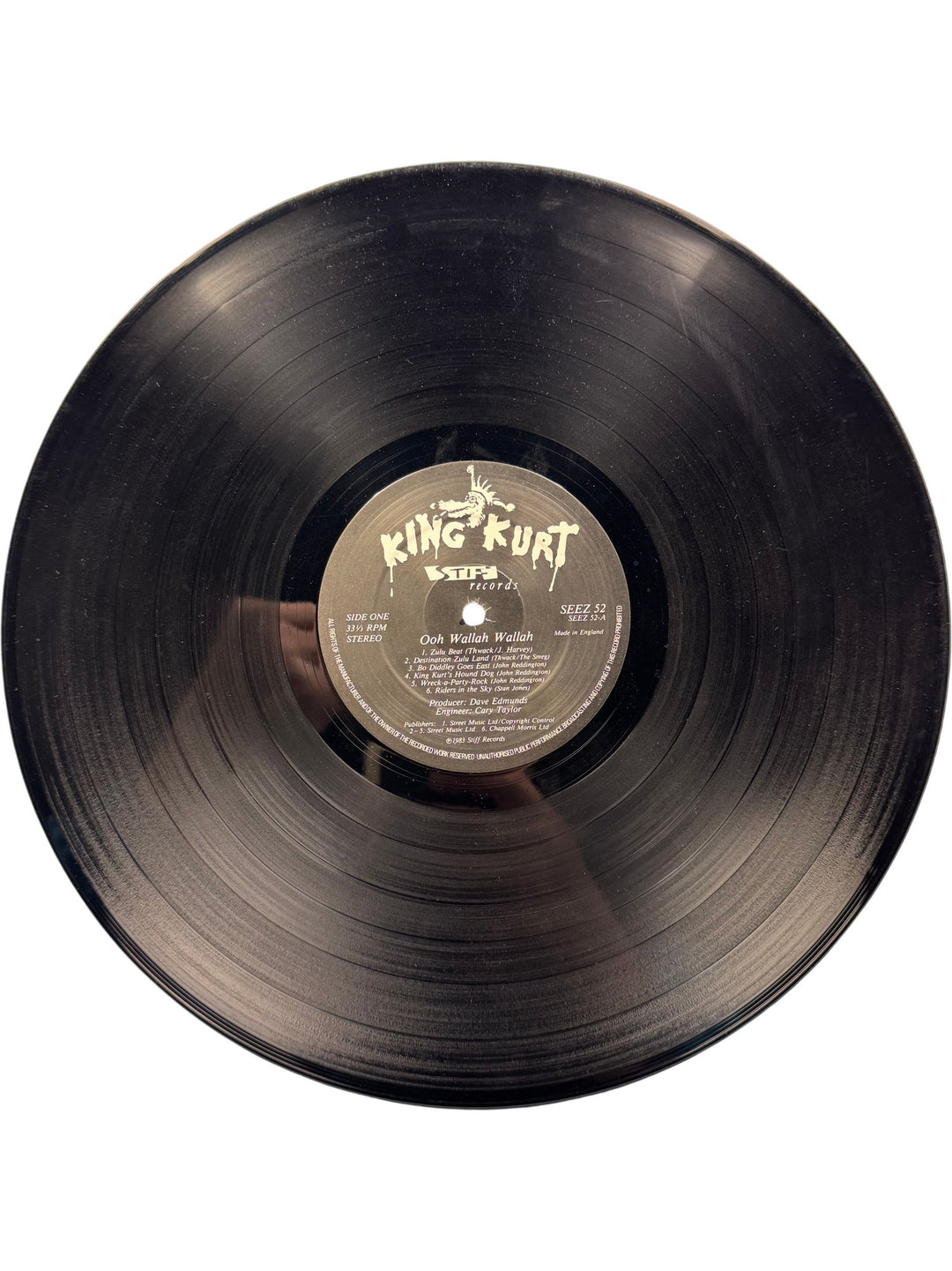 King Kurt Ooh Wallah Wallah Vinyl - Think Vintage ltd