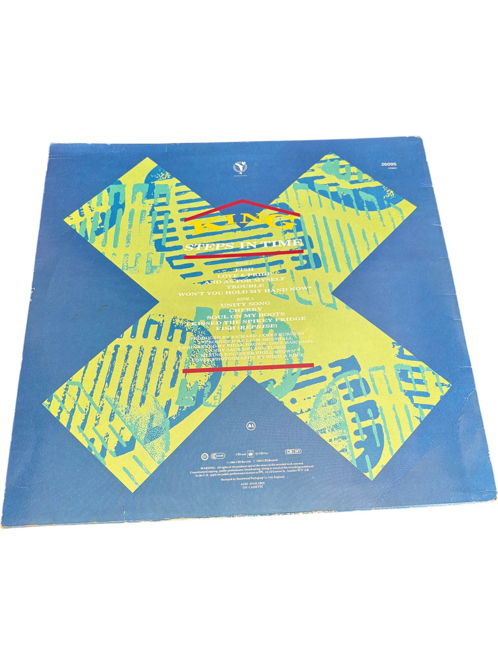 King Steps In Time Record - Good - Think Vintage ltd