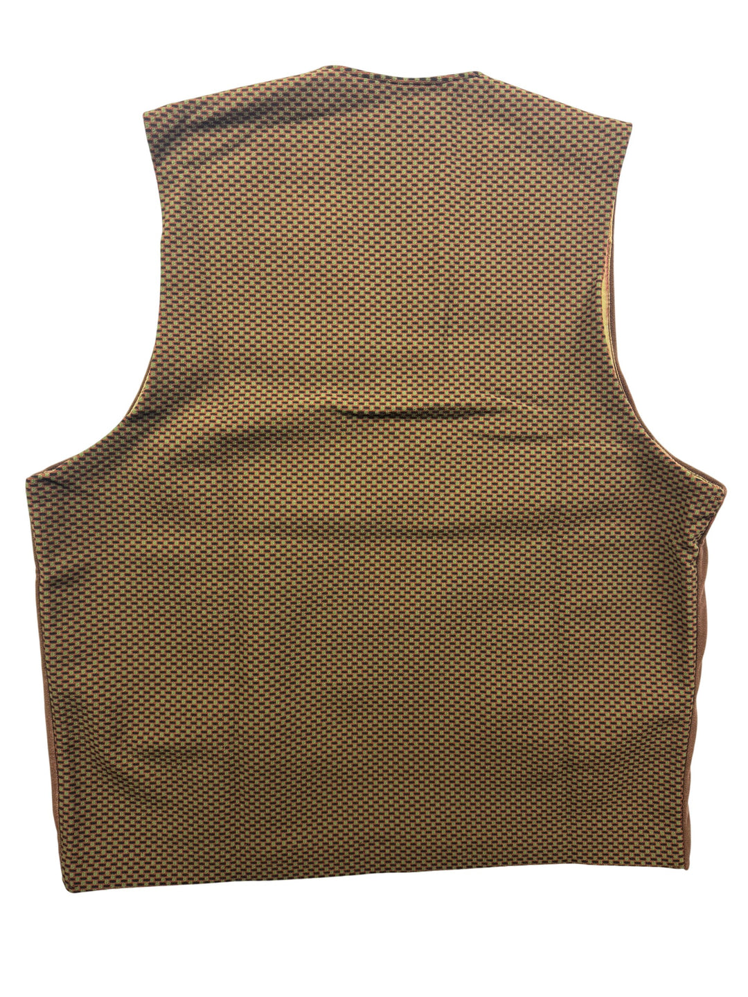 Kingdom Meakers Brown Sleeveless Vest - M - Think Vintage Online Ltd