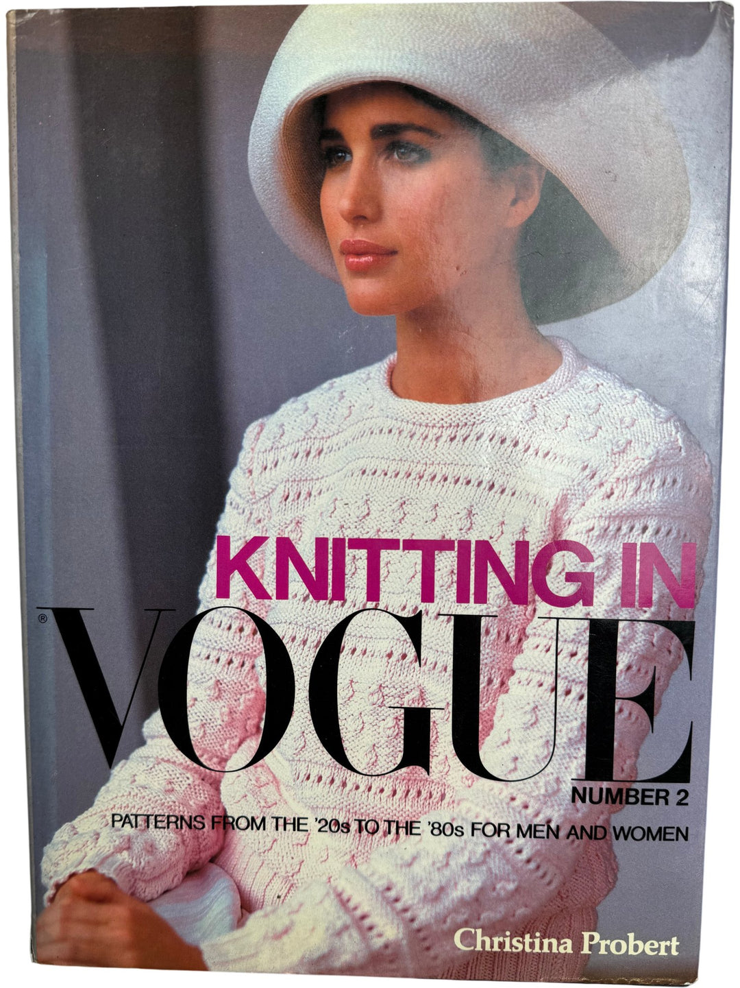 Knitting In Vogue Book by Christina Probert - Think Vintage ltd