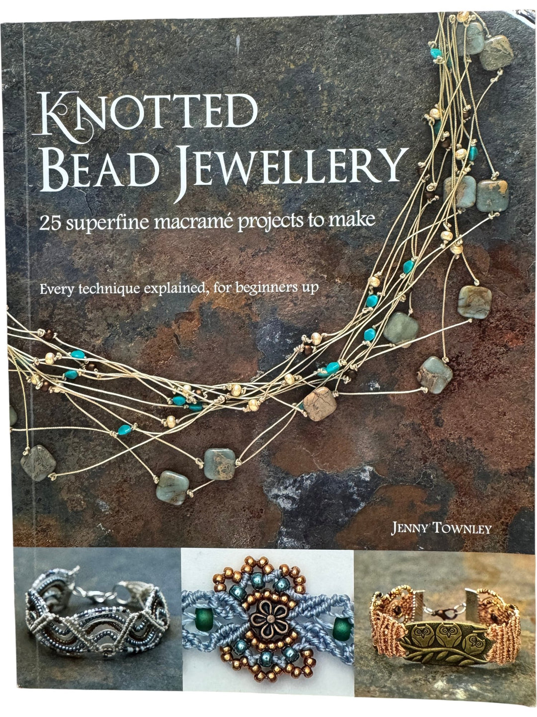 Knotted Bead Jewellery Craft Book - Think Vintage ltd