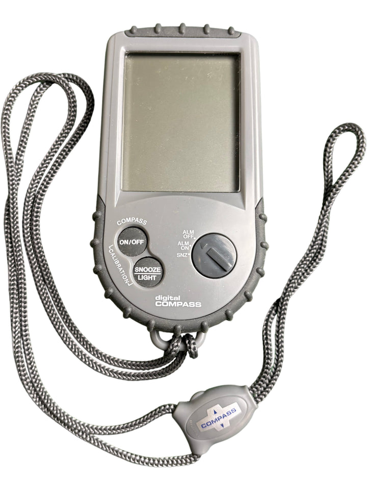 Kompass Digital Compass KH 4009 GPS Waterproof Alarm Clock - Think Vintage ltd