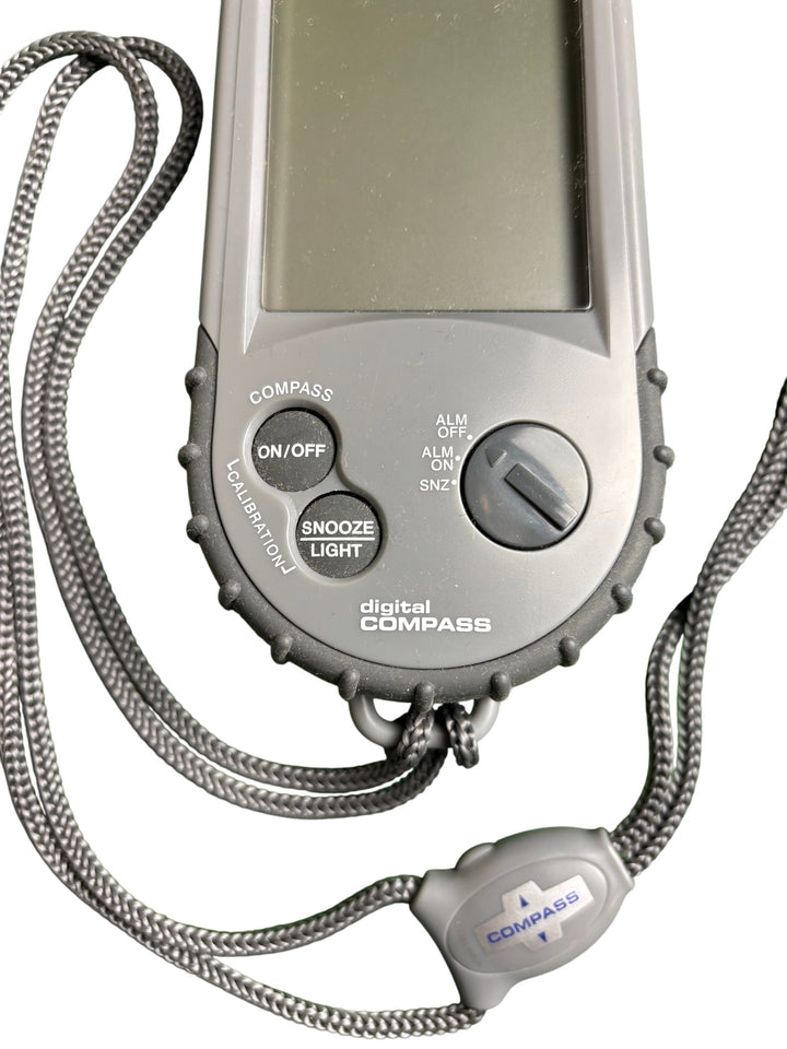 Kompass Digital Compass KH 4009 GPS Waterproof Alarm Clock - Think Vintage ltd