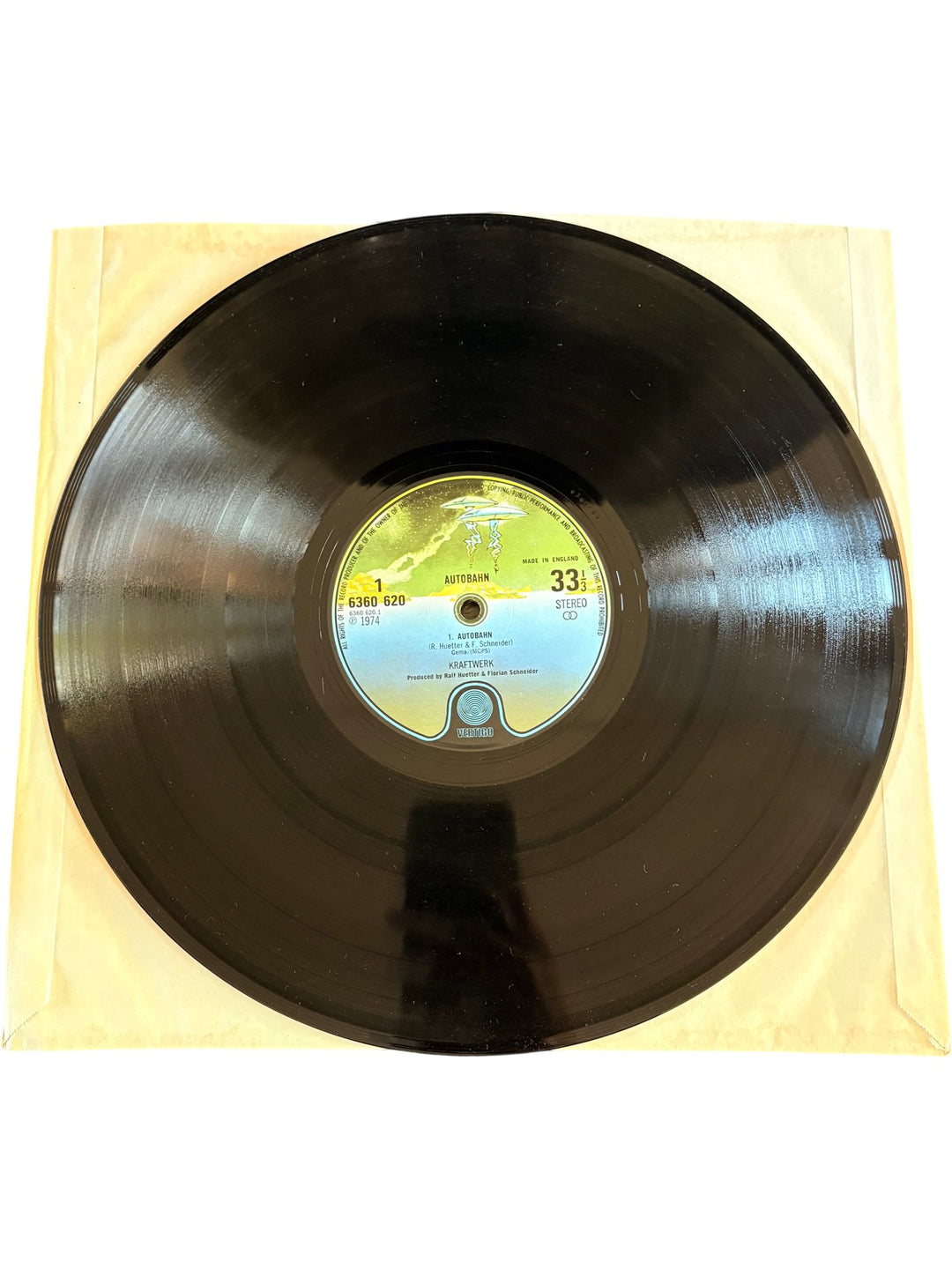 Kraftwerk Autobahn Vinyl Record - Fair - Think Vintage ltd