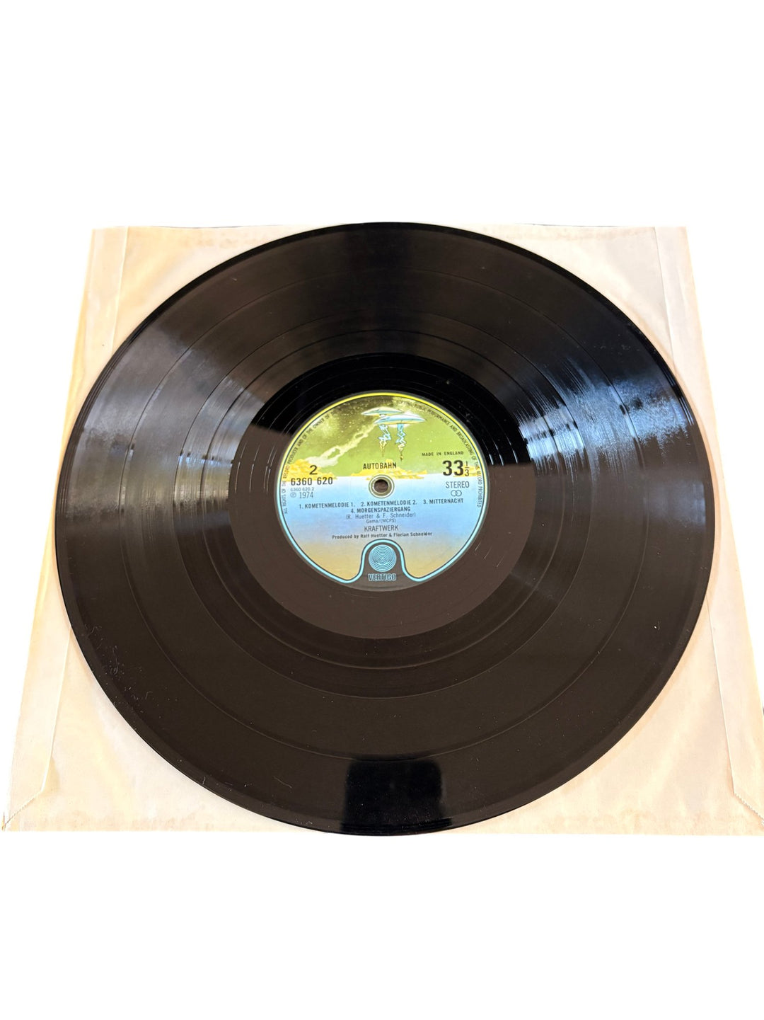 Kraftwerk Autobahn Vinyl Record - Fair - Think Vintage ltd