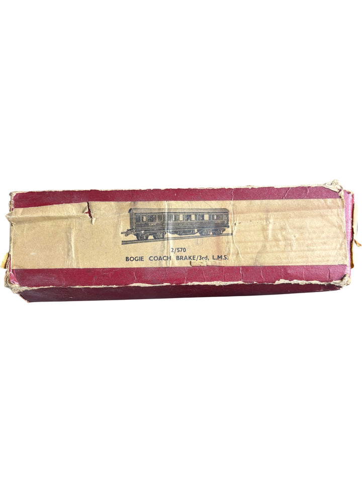 LMS 2/570 Bogie Coach Brake 3rd Model Train Collectible - Think Vintage