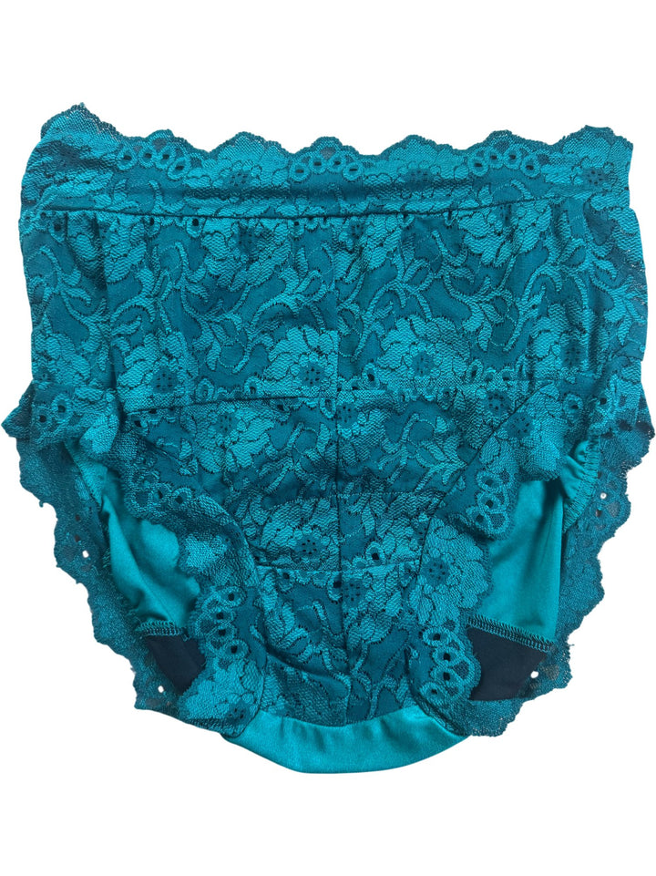 Lace High Waisted Briefs - W26 - Think Vintage ltd