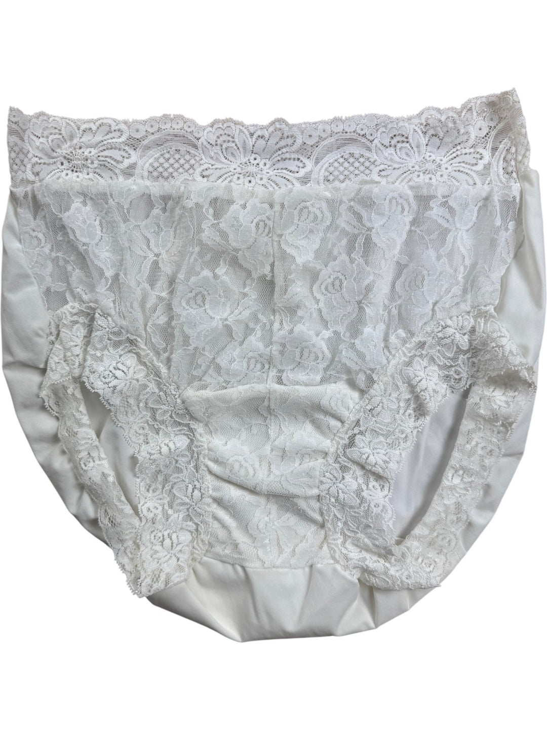 Lace High Waisted Briefs - W28-34 - Think Vintage ltd