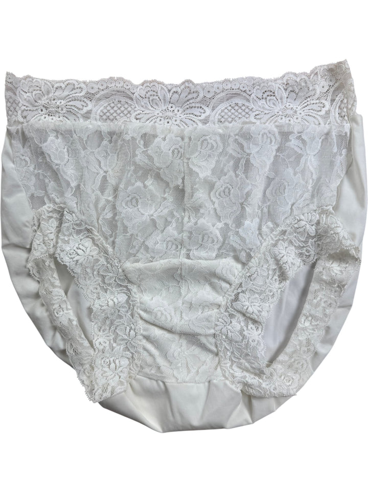 Lace High Waisted Briefs - W28-34 - Think Vintage ltd