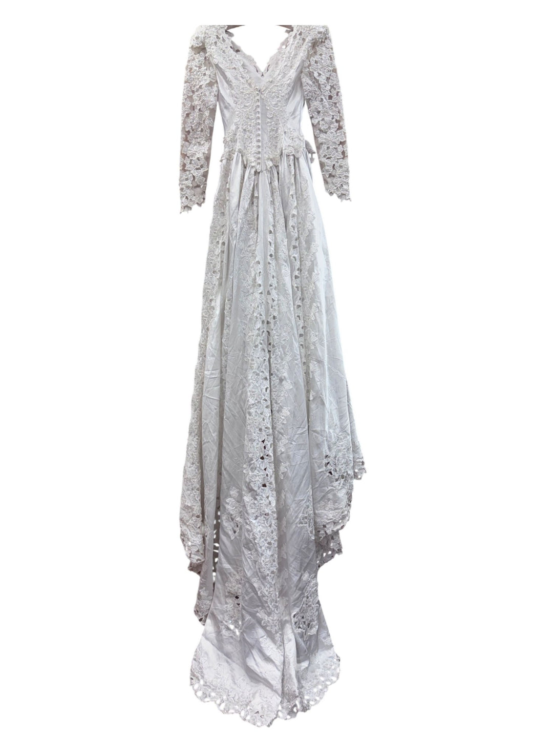 Lace Long Sleeved Wedding Dress