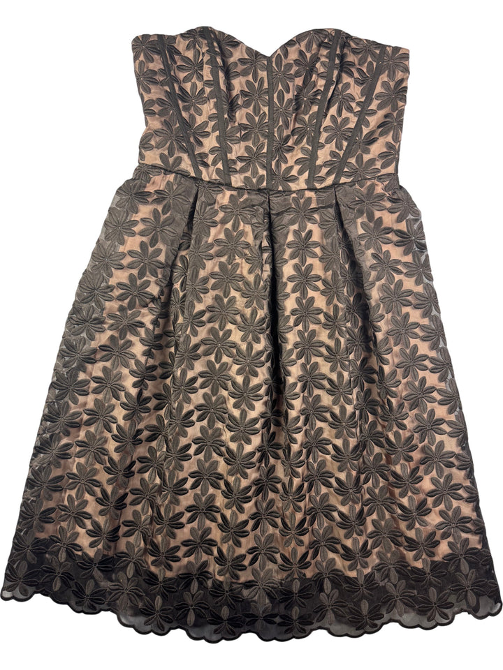 Lace Strapless Dress