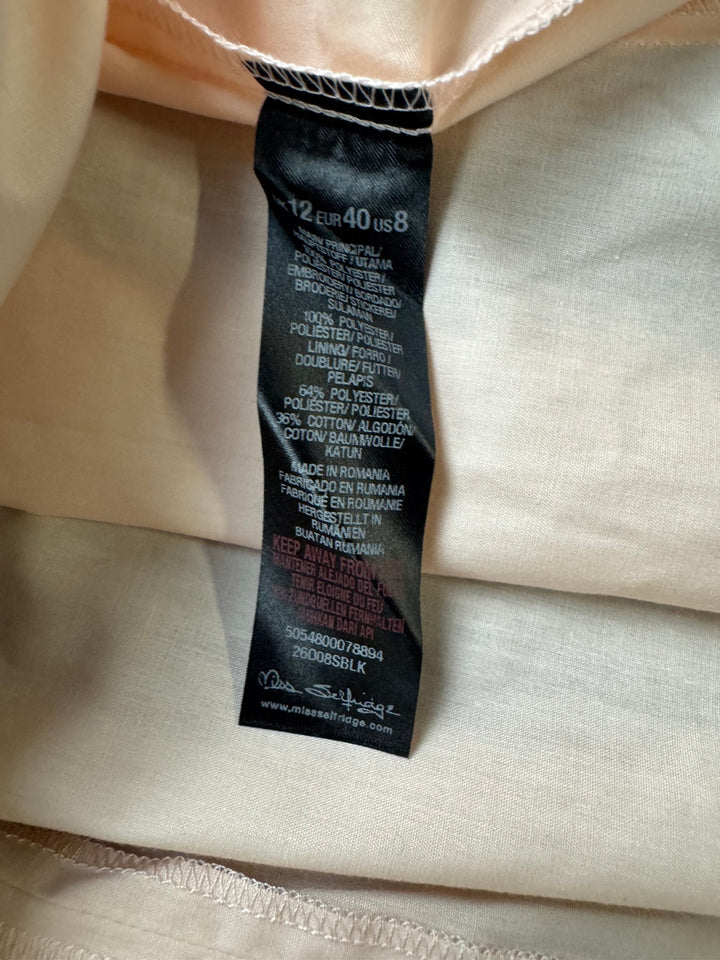 Lace Strapless Dress - Think Vintage ltd