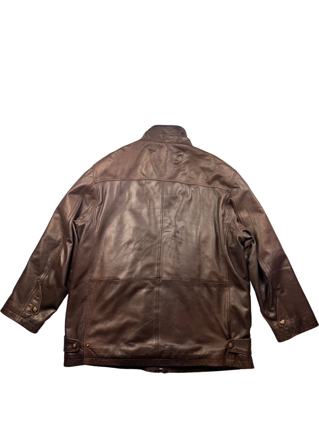 Lakeland Brown Leather Jacket - XXL