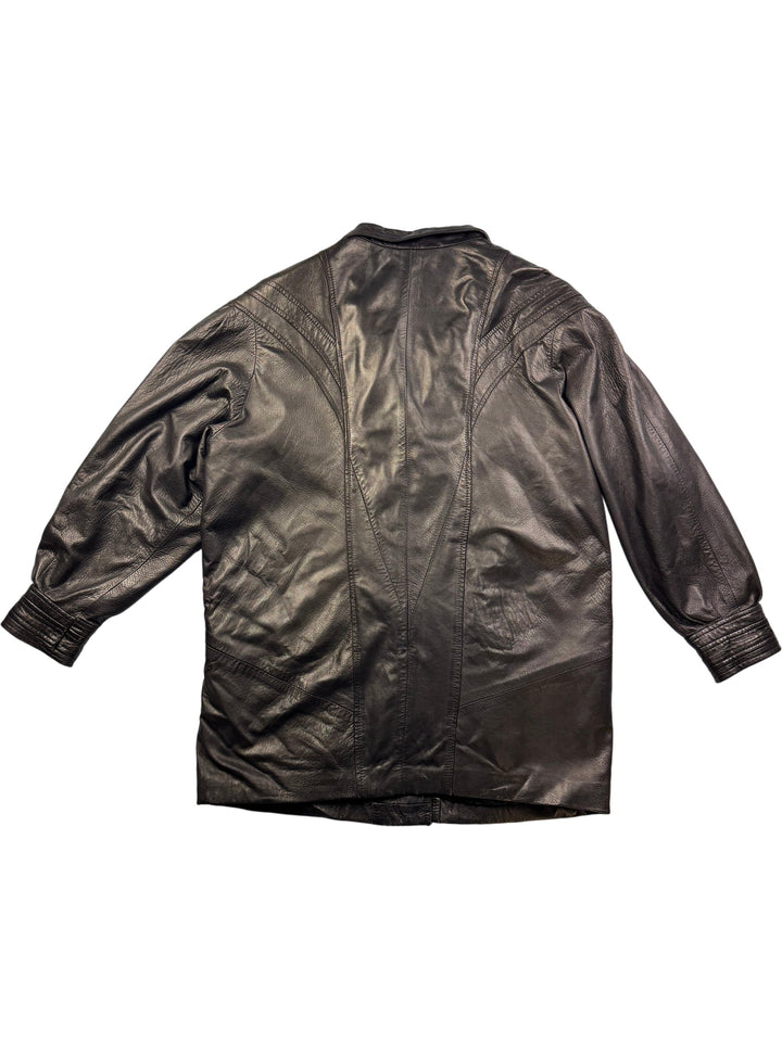 Lakeland Real Leather Jacket - L - Think Vintage ltd