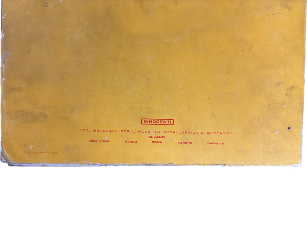 Lambretta 150 d-Ld Repair Shop Manual Instructions Vintage Innocenti - Think Vintage Online Ltd